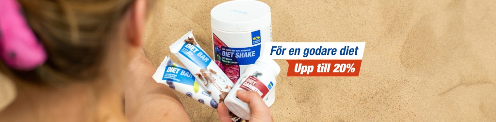 Kampanj p hela dietserien: upp till 20% rabatt